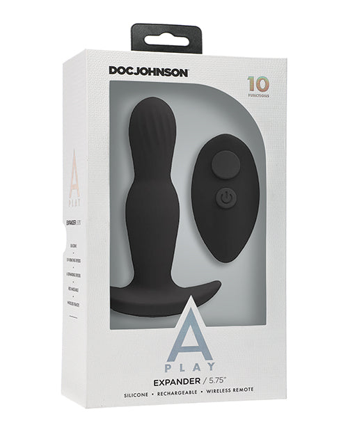 A Play Expander Anal Plug - Black
