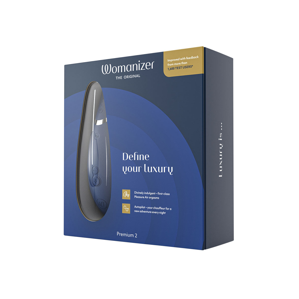 Womanizer Premium 2 Clit Sucker - Blueberry
