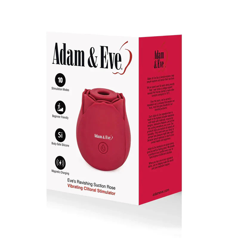 Adam & Eve Eve's Ravishing Suction Rose Vibrator