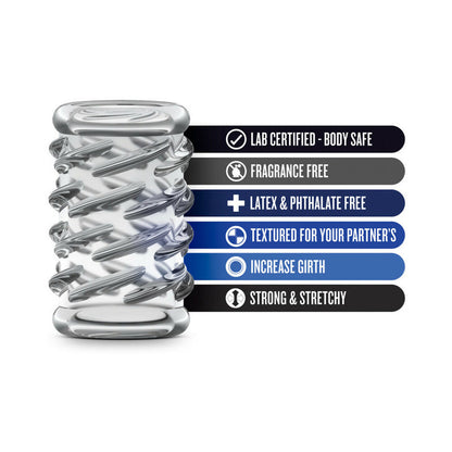 Blush Stay Hard Cock Sleeve Kit Clear Set of 6
