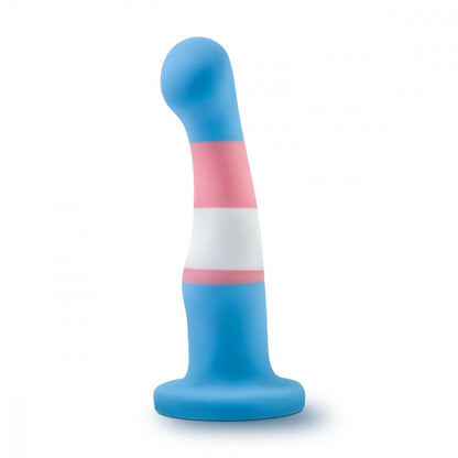 Blush Avant P2 Trans Pride Silicone Dong - True Blue