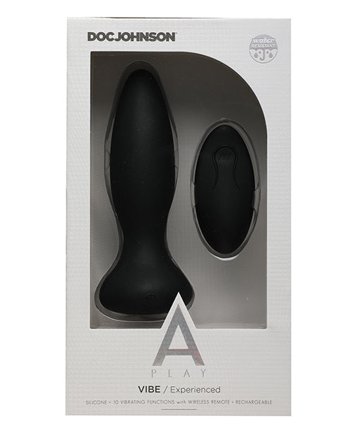 A Play Experienced Anal Plug - Black