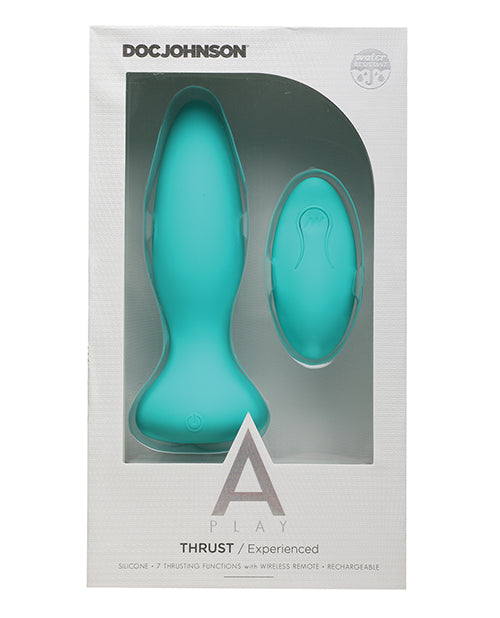 A Play Thrust Experienced Anal Plug - Teal