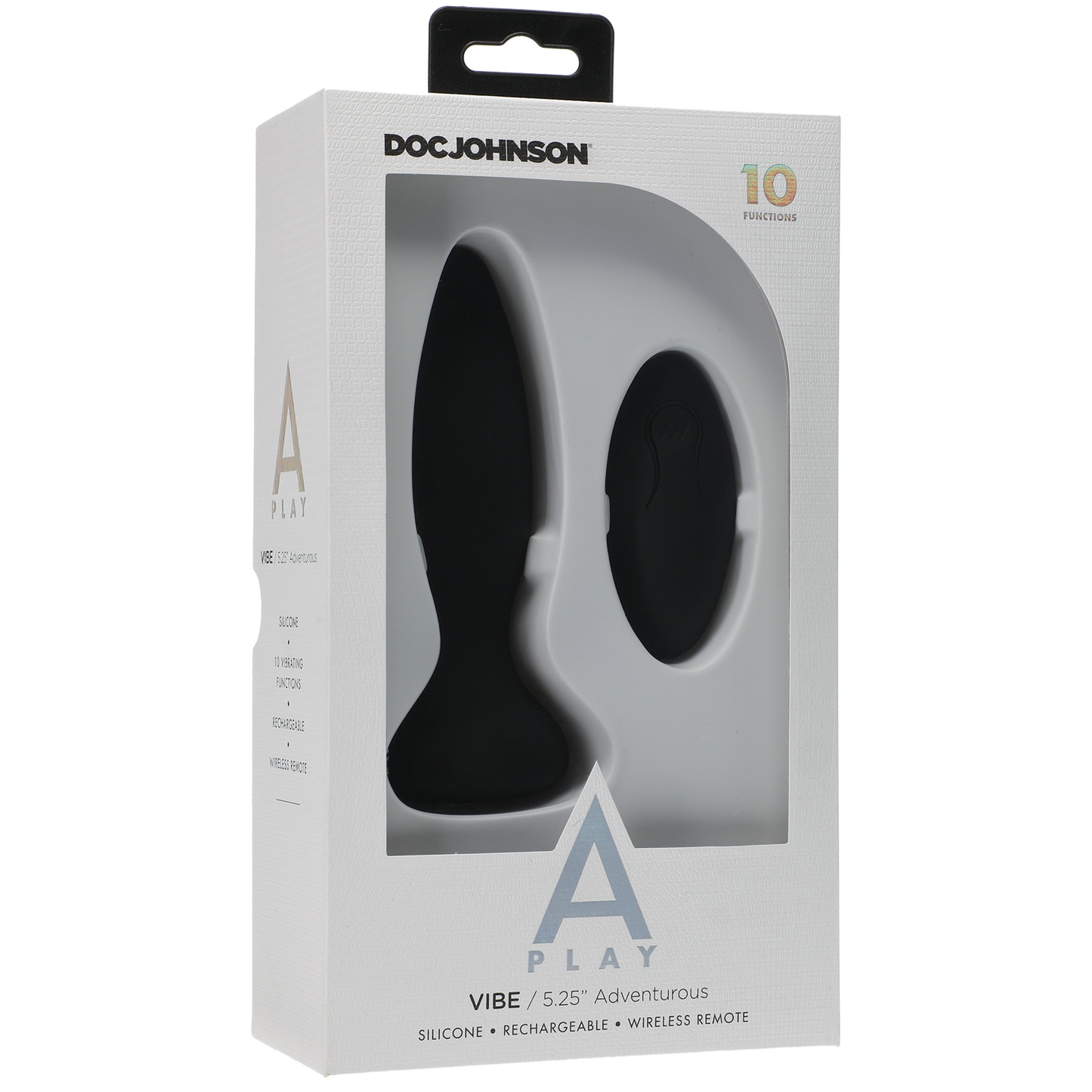 A Play Adventurous Anal Plug - Black