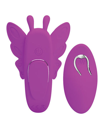 Romance Aileen Butterfly Panty Vibe, Fuchsia