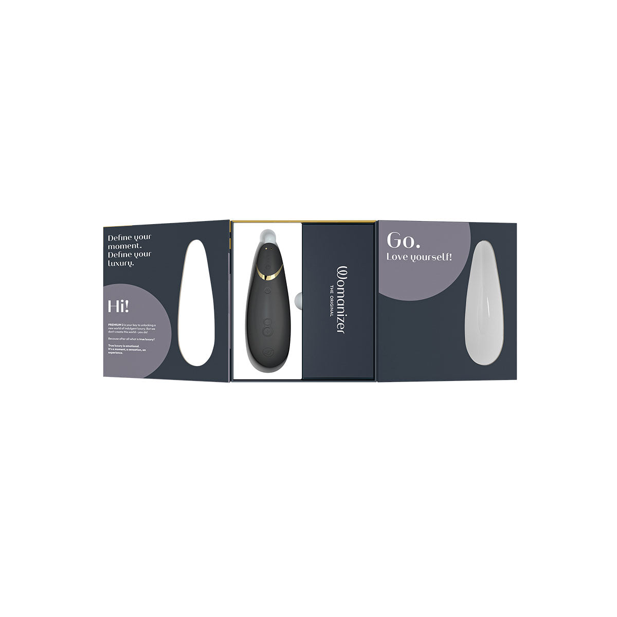 Womanizer Premium 2 Clit Sucker - Black