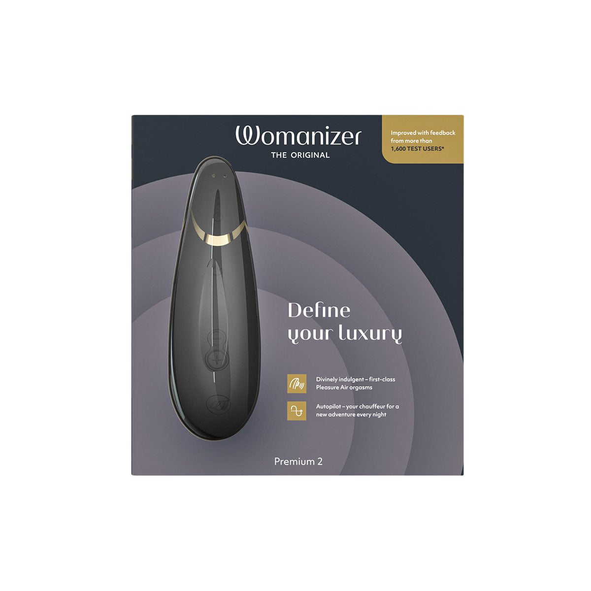 Womanizer Premium 2 Clit Sucker - Black