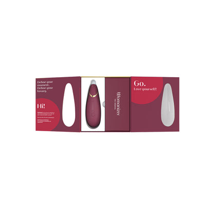 Womanizer Premium 2 Clit Sucker - Bordeaux