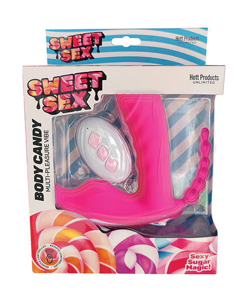 Body Candy Multi Pleasure Vibe - Magenta