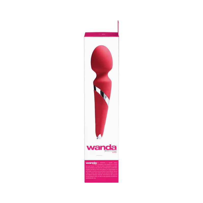 VeDO Wanda Rechargeable Wand Vibrator Foxy Pink