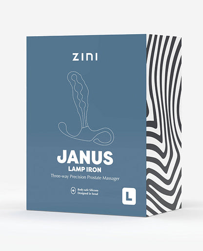 Zini Janus Lamp Iron Prostate Massager - Large Maroon
