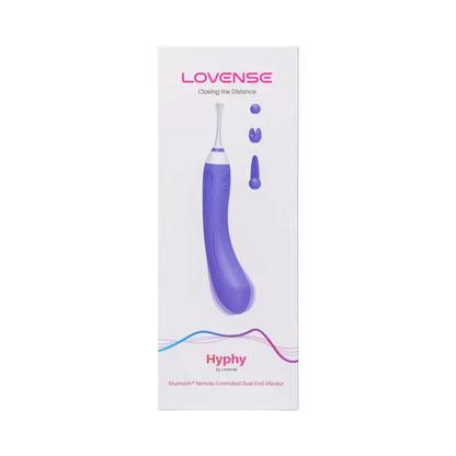 Lovense Hyphy Clitoral & G-Spot Vibrator - Purple