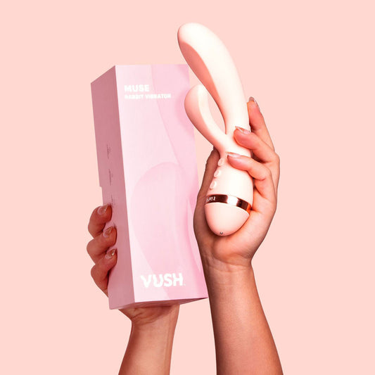VUSH Muse Medical Grade Silicone Rabbit Vibrator