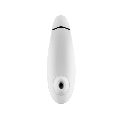 Womanizer Premium Clit Sucker - White/Chrome