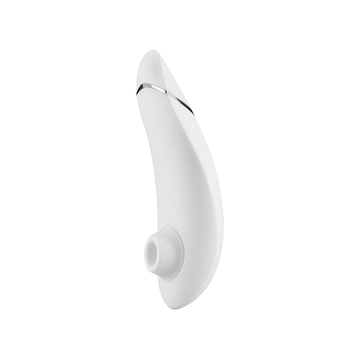 Womanizer Premium Clit Sucker - White/Chrome