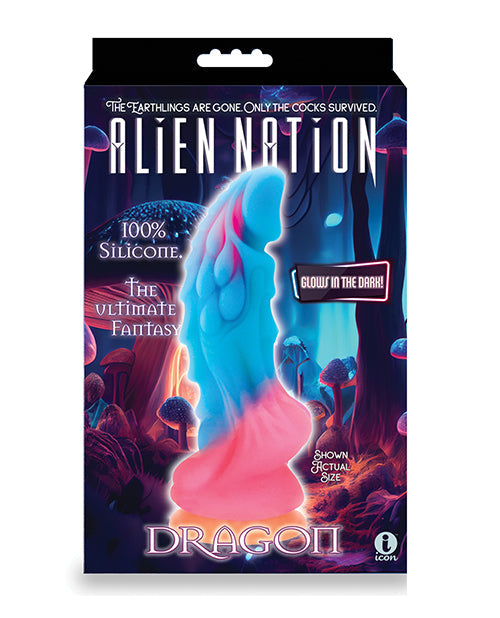 Alien Nation Glow Dragon Dildo