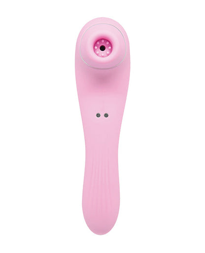 Alive Midnight Quiver Suction Vibrator -  Pink