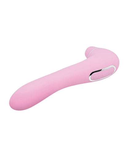 Alive Midnight Quiver Suction Vibrator -  Pink