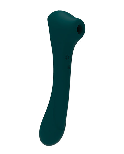 Alive Quiver Suction Vibrator - Teal