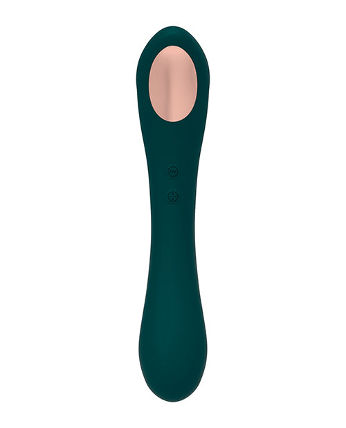 Alive Quiver Suction Vibrator - Teal