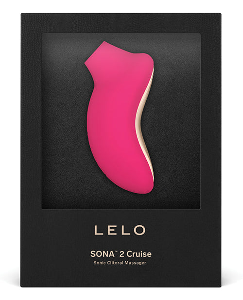 LELO Sona 2 Cruise Sonic Clitoral Vibrator - Cerise