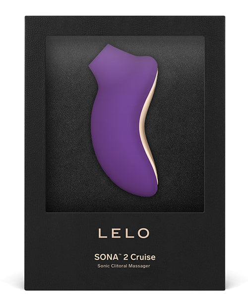 LELO Sona 2 Cruise Sonic Clitoral Vibrator - Purple