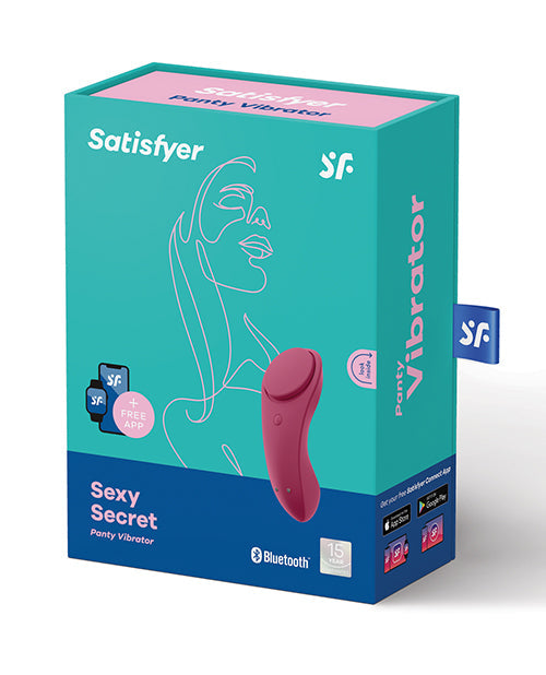 Satisfyer Secret Panty Vibrator - Red Wine