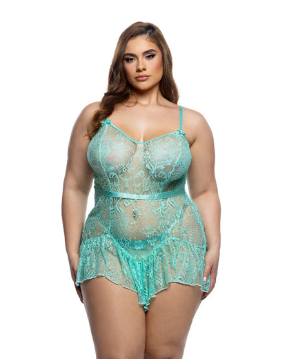 Midnight Kiss Lace Slip