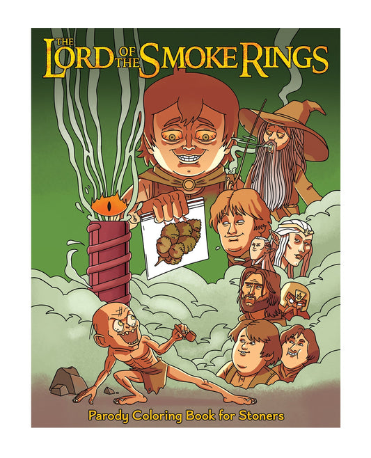The Lord Of The Smoke Rings Coloring Book