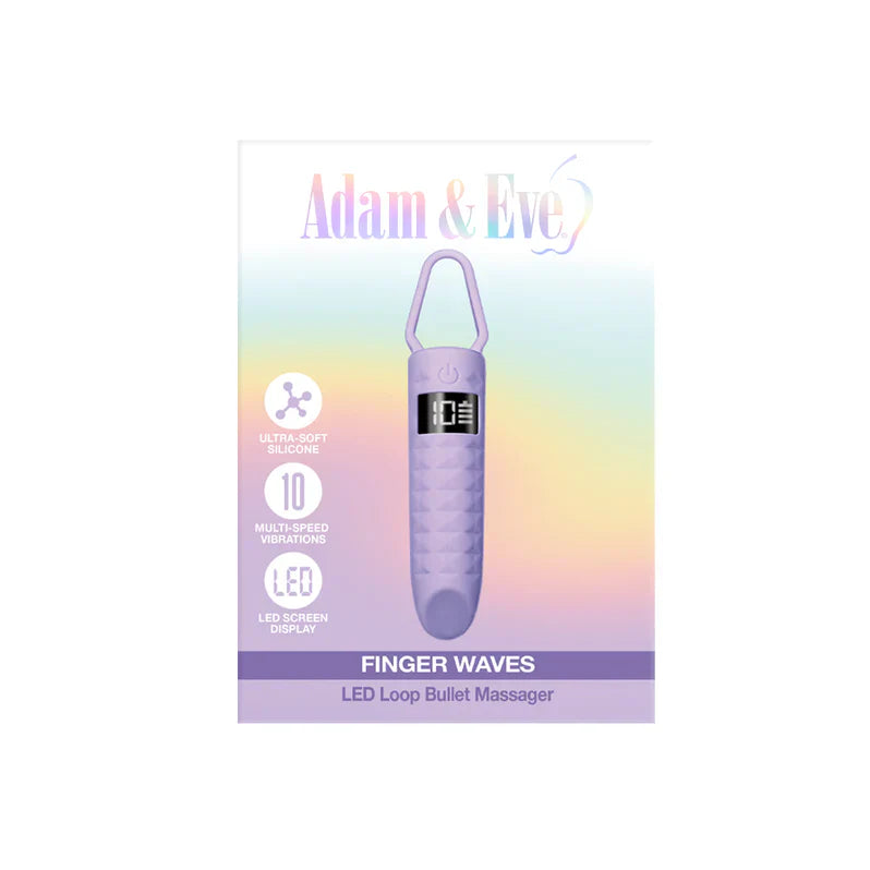 Adam & Eve Finger Waves LED Bullet Vibrator