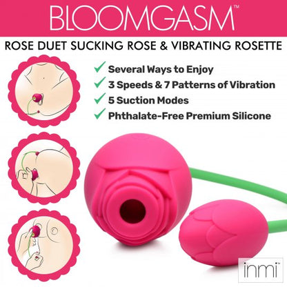 Inmi Bloomgasm Sucking Rose & Vibrating Rosette