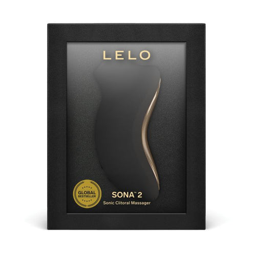 LELO Sona 2 Clitoral Stimulator - Black