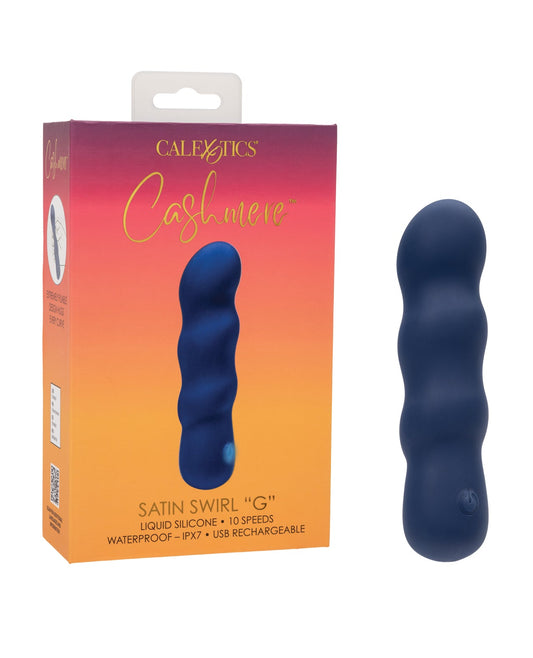 Cashmere Satin Swirl "G" G-Spot Vibe