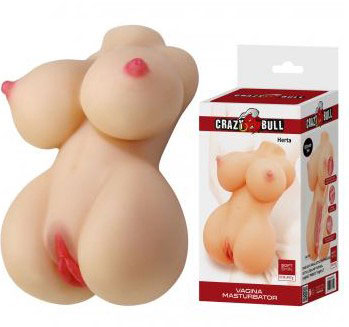 Crazy Bull Herta Realistic Torso-Shaped Stroker