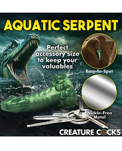 Creature Cocks Cockness Monster Silicone Keychain