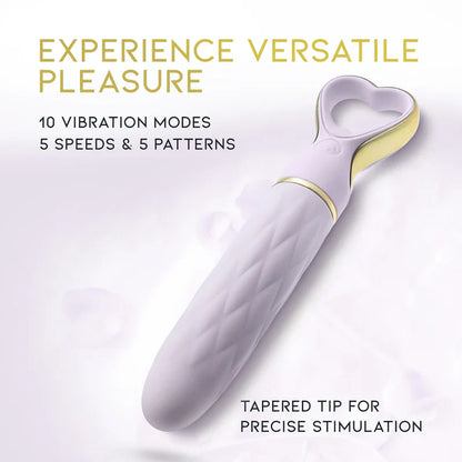 Delice Heartthrob Bullet Vibrator with Handle