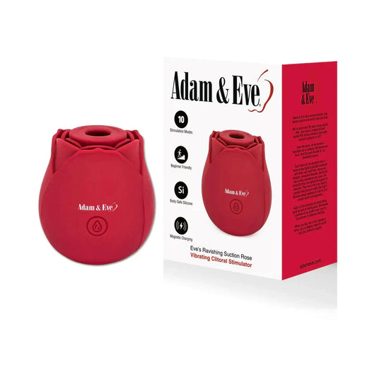 Adam & Eve Eve's Ravishing Suction Rose Vibrator