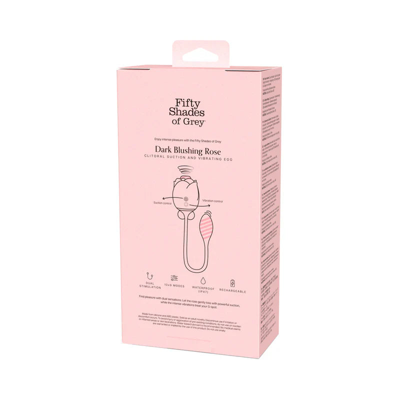 Fifty Shades of Grey Dark Blushing Rose Vibrator