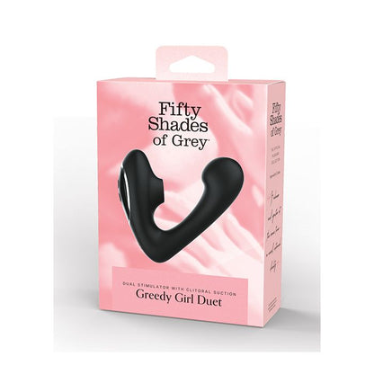 Fifty Shades of Grey Greedy Girl Duet Clitoral Suction Vibrator