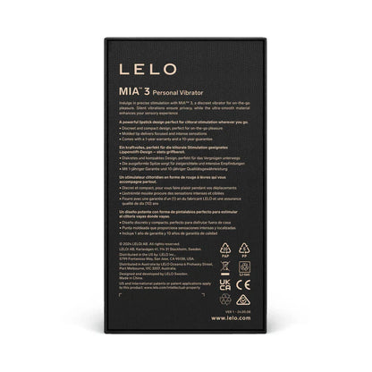 LELO MIA 3 Mini Lipstick Vibe Deep Rose
