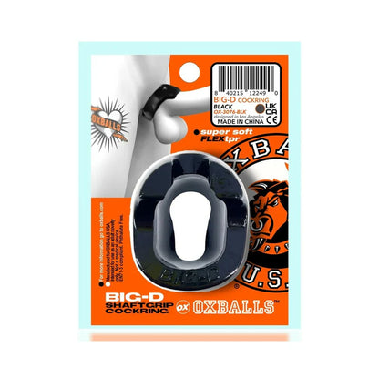 Oxballs BIG D Shaft Grip Cockring Black