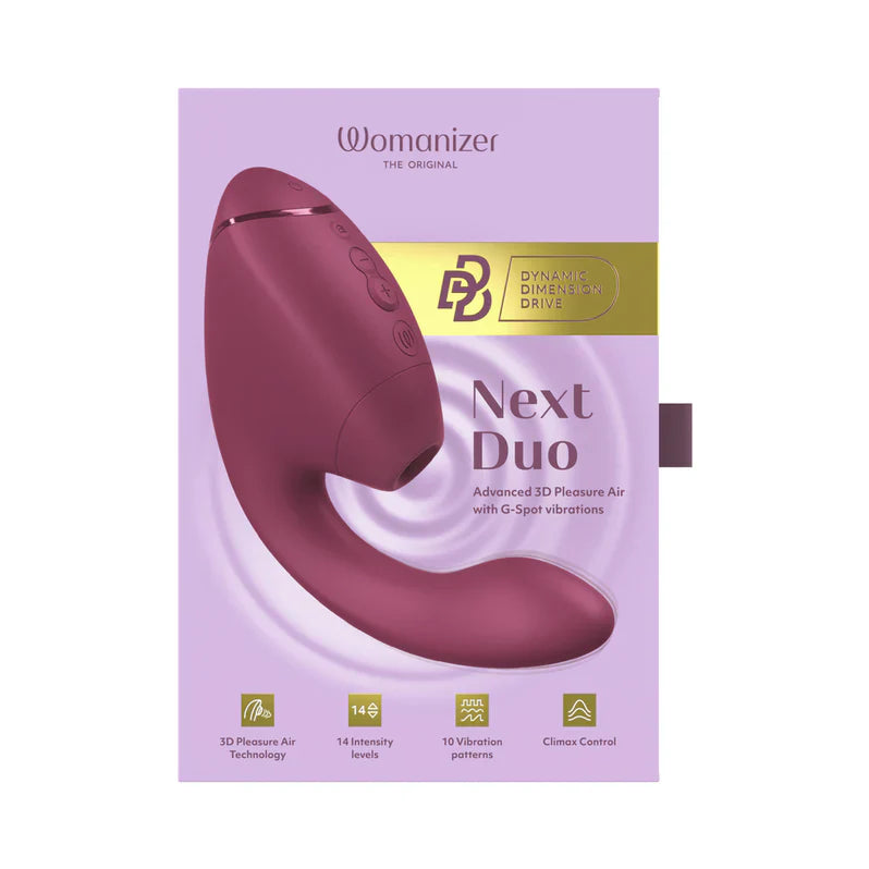 Womanizer Next Duo Clitoral and G-Spot Stimulator