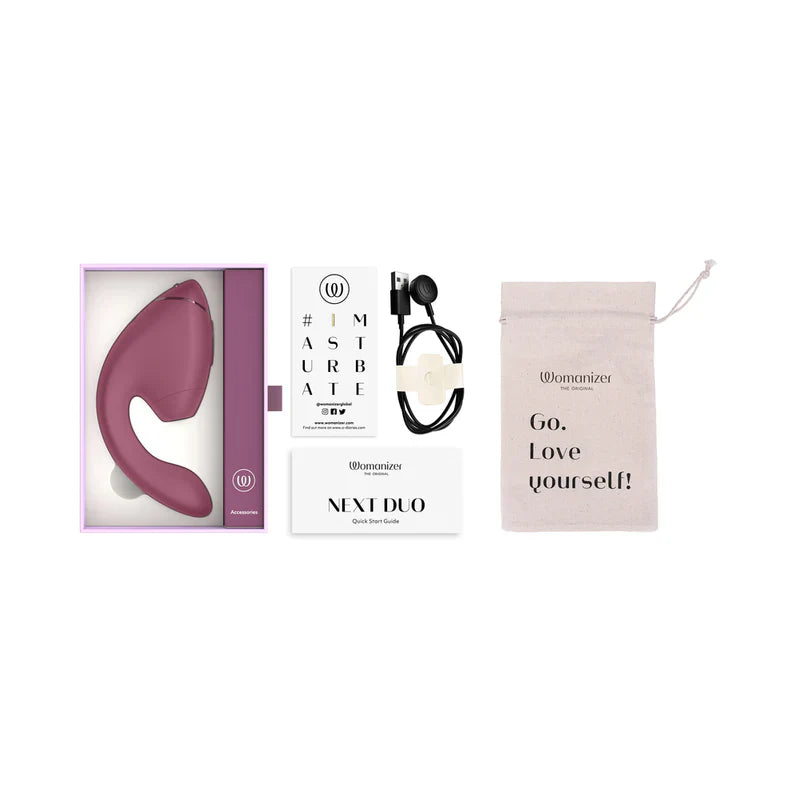 Womanizer Next Duo Clitoral and G-Spot Stimulator