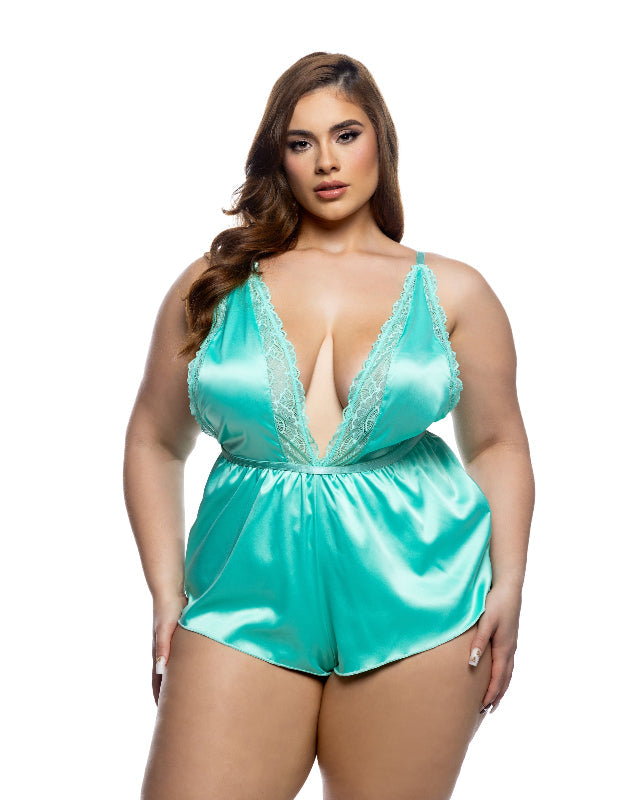 Bedtime Flirt Mint Green Teddy