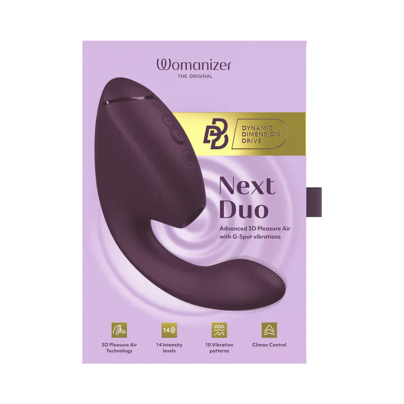 Womanizer Next Duo Clitoral and G-Spot Stimulator