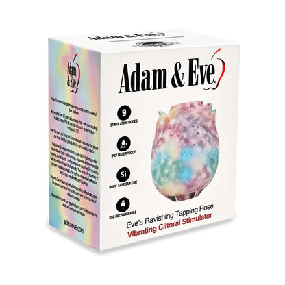 Adam & Eve Eve's Ravishing Rose Rainbow Rose Vibrator