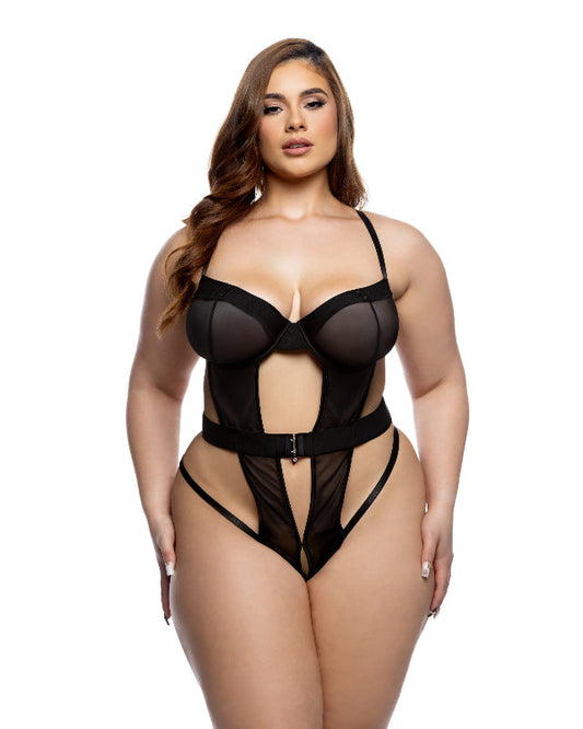 Millenium Crotchless Teddy