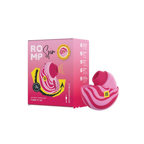 ROMP Spin Travel Rechargeable Clitoral Stimulator