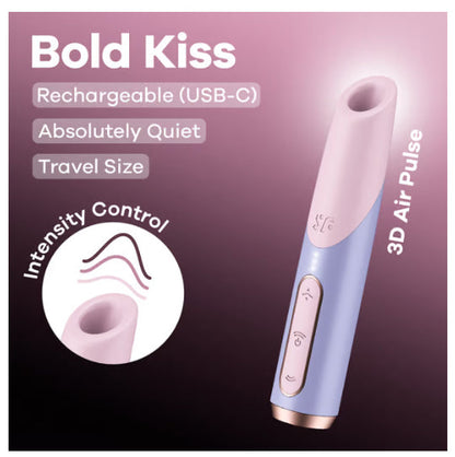 Satisfyer Bold Kiss Air Pulse Clitoral Vibrator