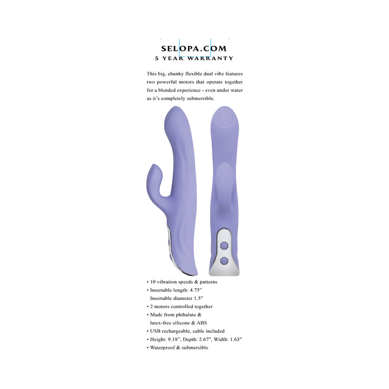 Selopa Lavender Love Rabbit Vibrator